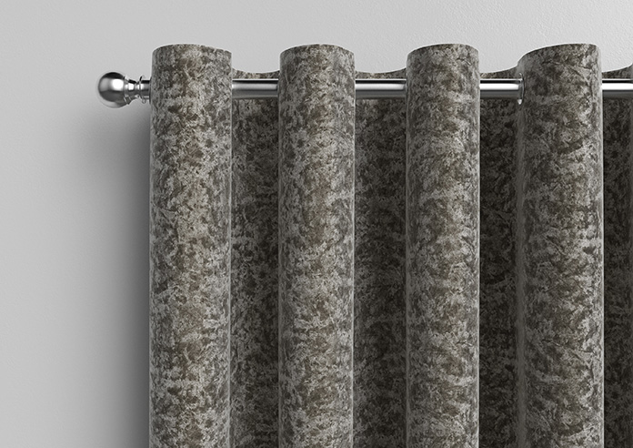 Cyrus Crushed Velvet, Moonlight - Made to Measure Curtains - Image 12